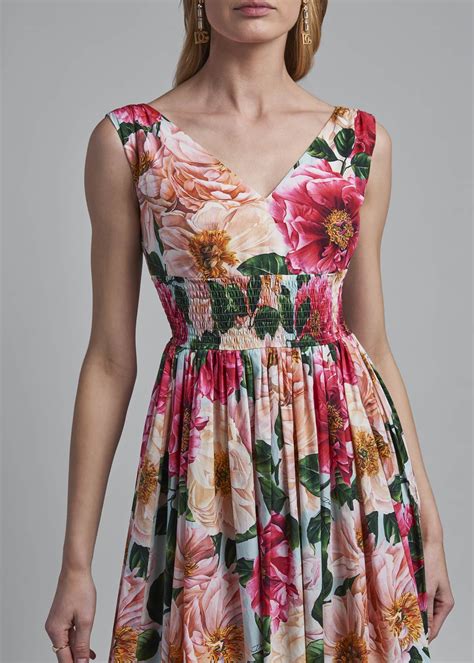 dolce and gabbana floral print dress.